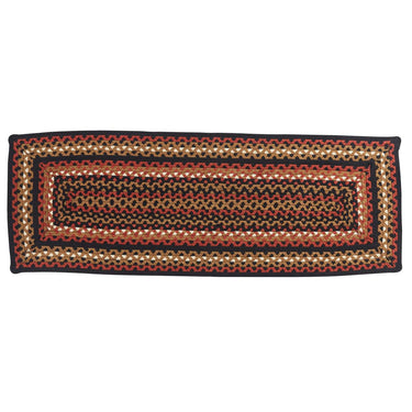 Folk Art Braided Rectangle Rug Runner 2X6 Park Designs - The Fox Decor